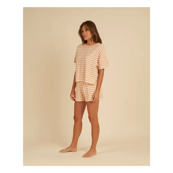 Rylee + Cru Ensemble Summer Waffle - Collection Femme | Abricot