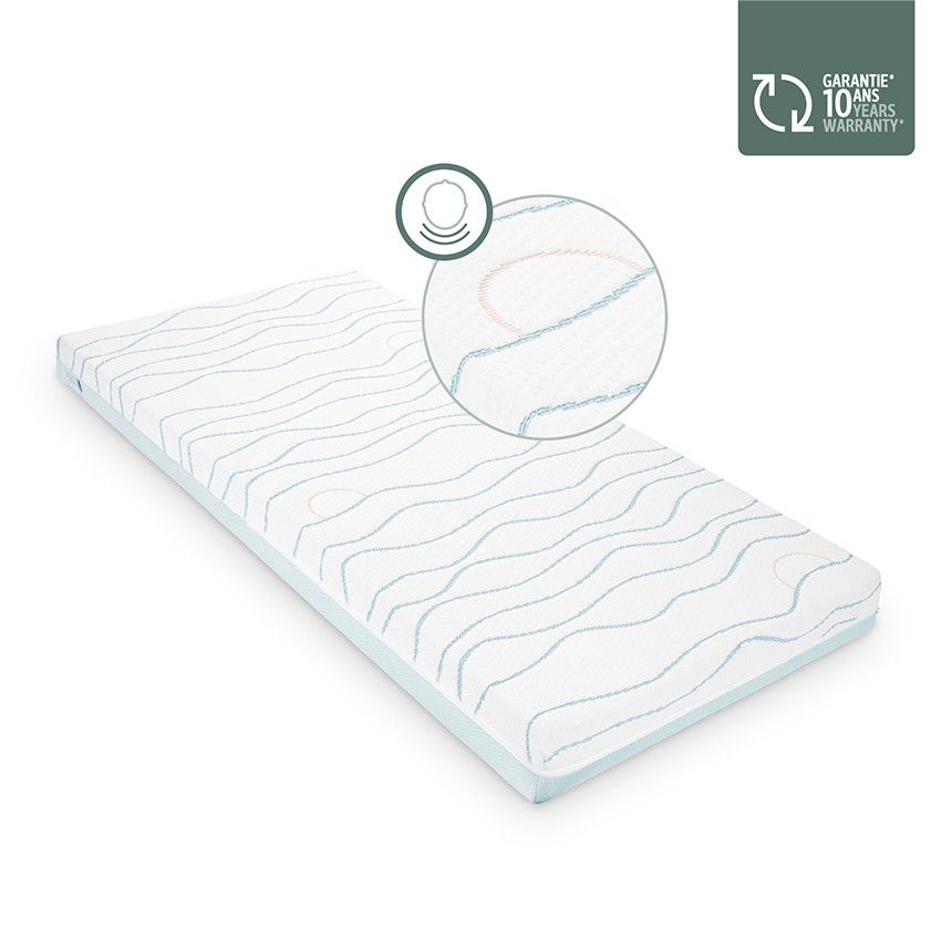Matelas ergonomique anti tête plate Cosy'Lite 60 x 120 cm - Ecru