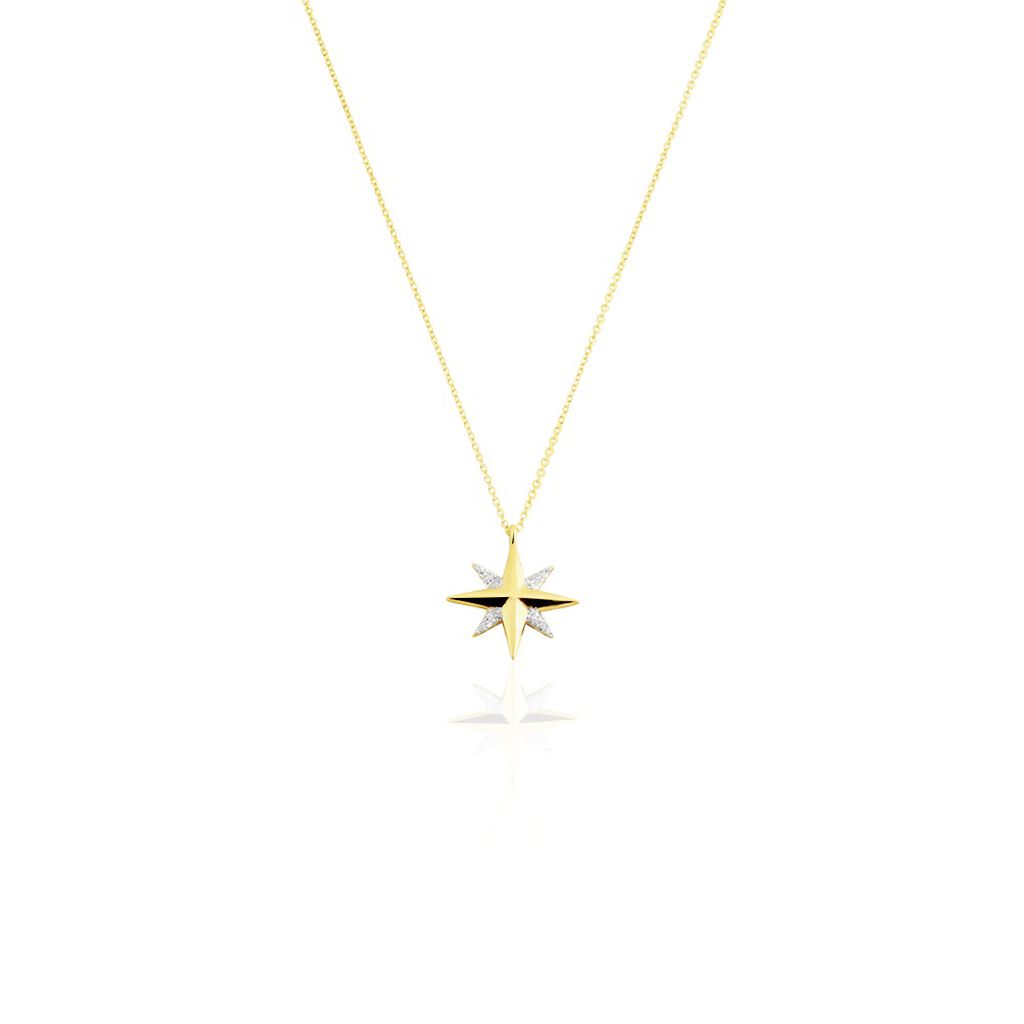 Collier Papias Or Jaune