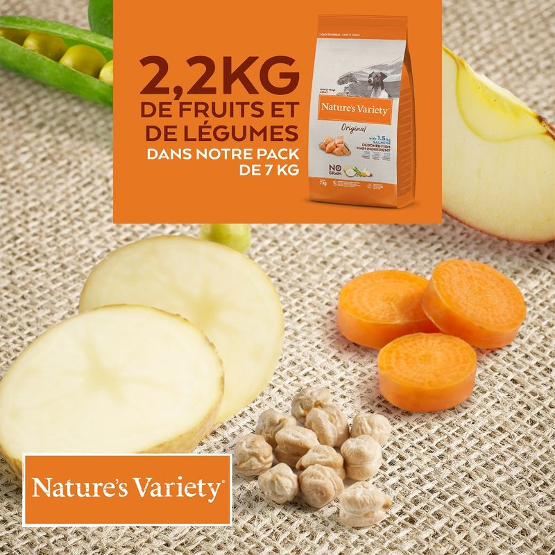 Nature's Variety Original No Grain Mini Adult saumon