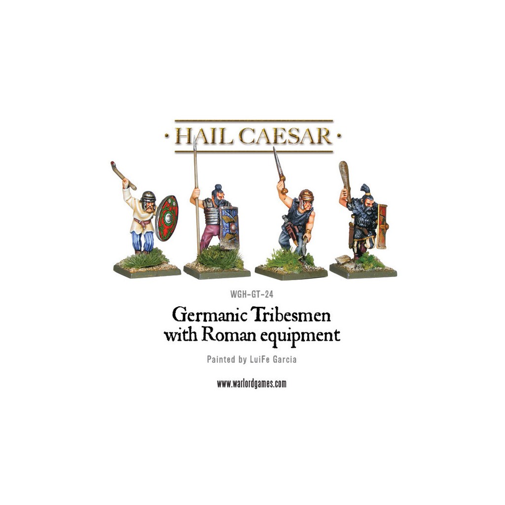 Hail Caesar - Germanic tribesmen with Roman equipment