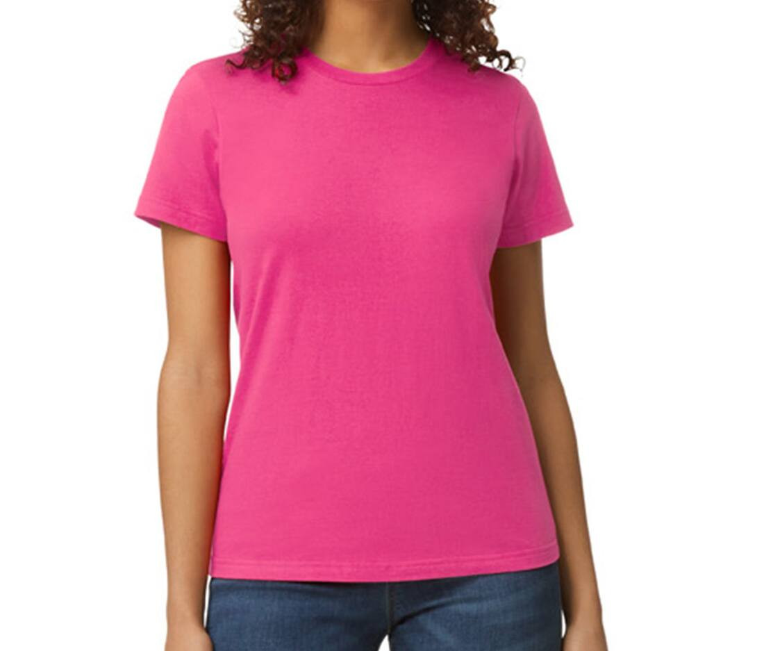GILDAN GN650L - T-shirt Confort Semi-ajusté en Coton Noir