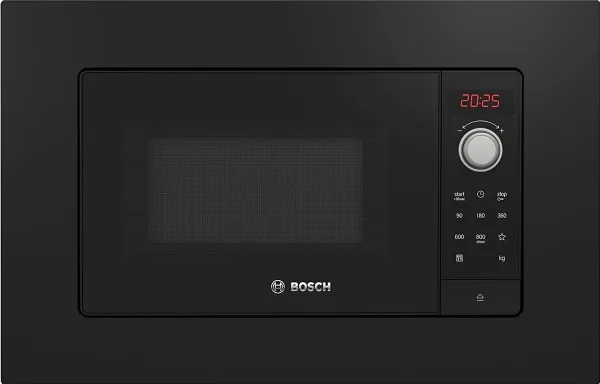 Bosch Serie | 2 BFL623MB3 - Mikrobølgeovn - til indbygning - 20 liter - 800 W - sort