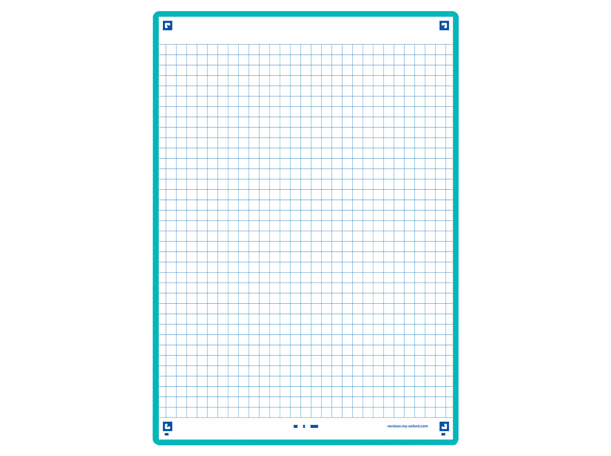 FLASHCARDS QUADRICULADOS OXFORD 2.0 A5 ICEMINT 30 FOLHAS