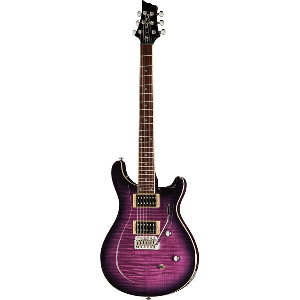 Harley Benton CST-24T Purple Burst