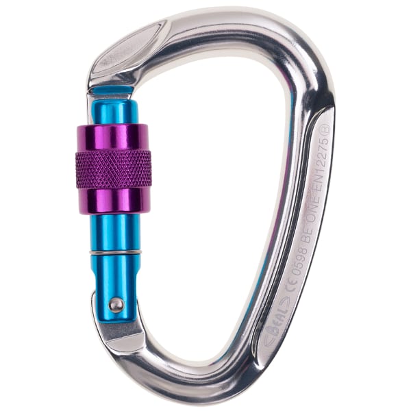 Mousqueton escalade BEAL BE ONE SCREW FUSCHIA