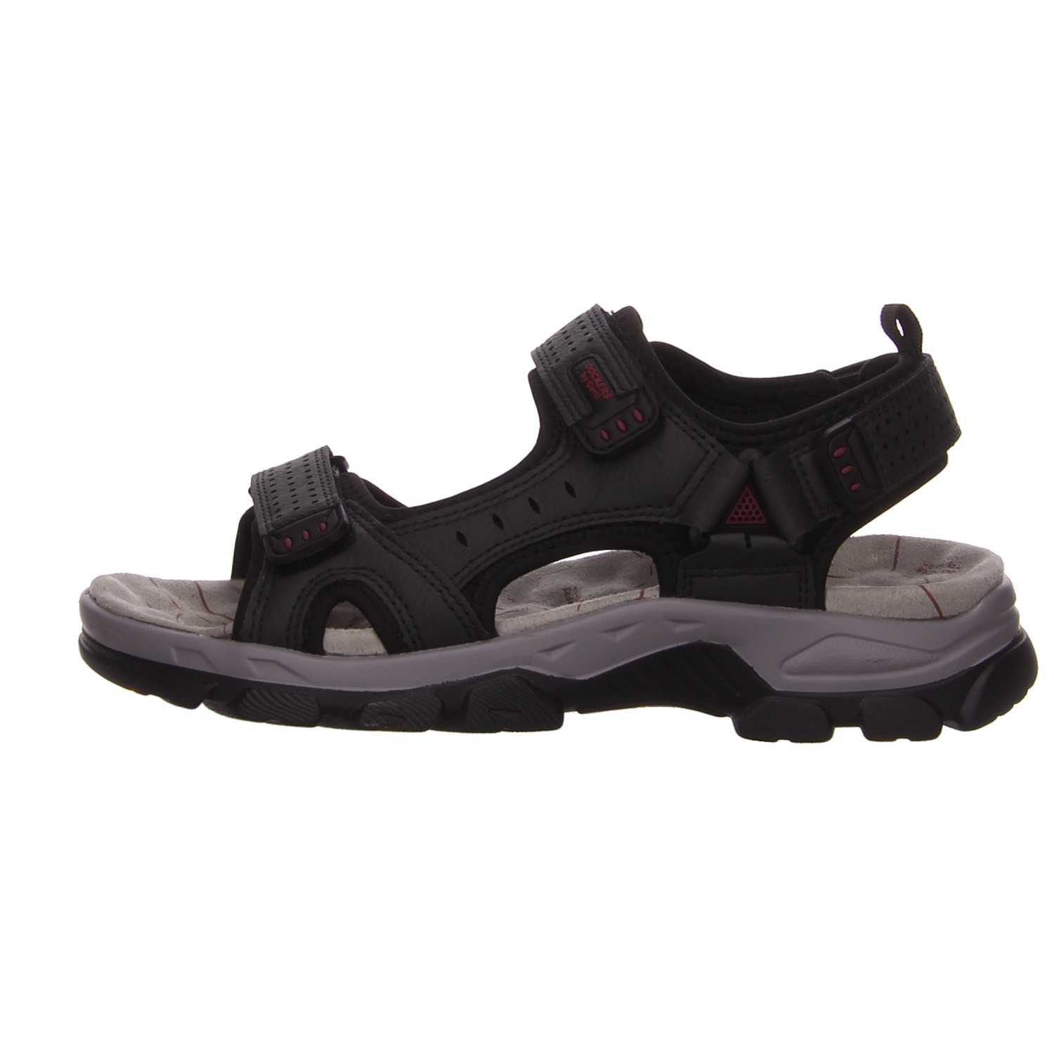 Dockers Sandalen schwarz schwarz