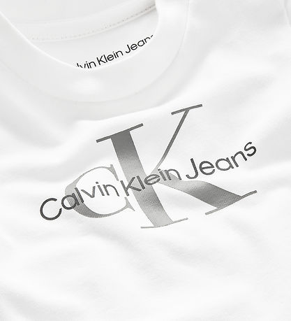 Calvin Klein T-Shirt - Monogramm - Bright White