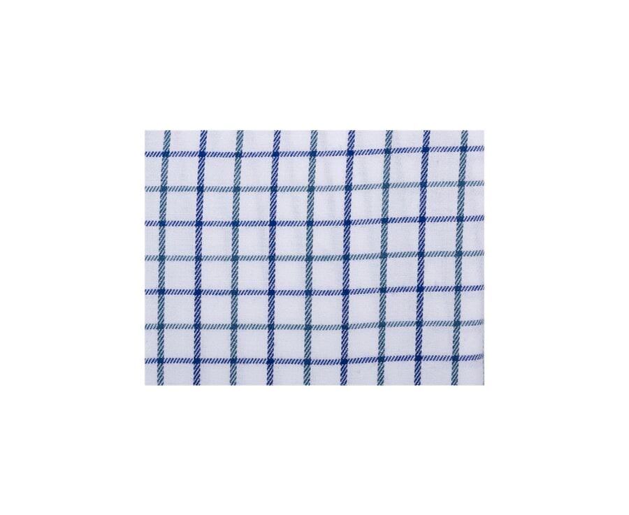 Chemise flanelle carreaux bleus et verts - LINDSAY