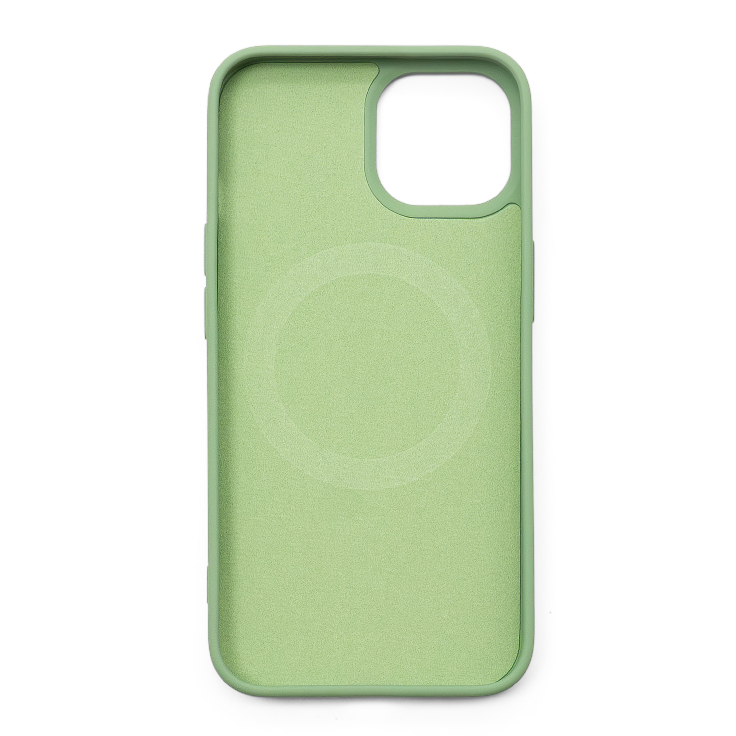 iPhone 13 Pro MagSafe Silikon Case Hülle - Hellgrün