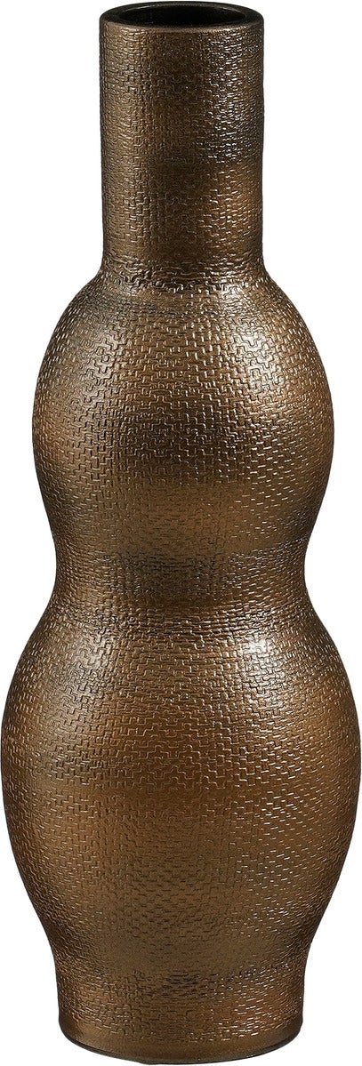 Mica Decorations fles Jackie bruin D 17 H 50 cm