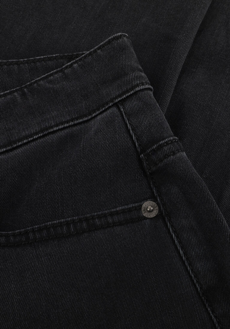 donkergrijze drykorn bootcut jeans retain