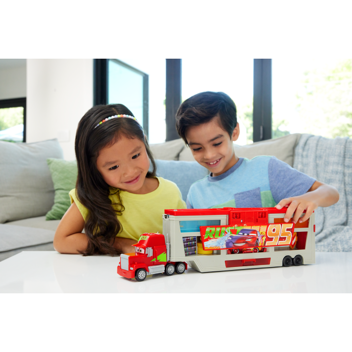 Disney Cars - Color Changers Mobile Paint Shop Mack Playset (HPD82)