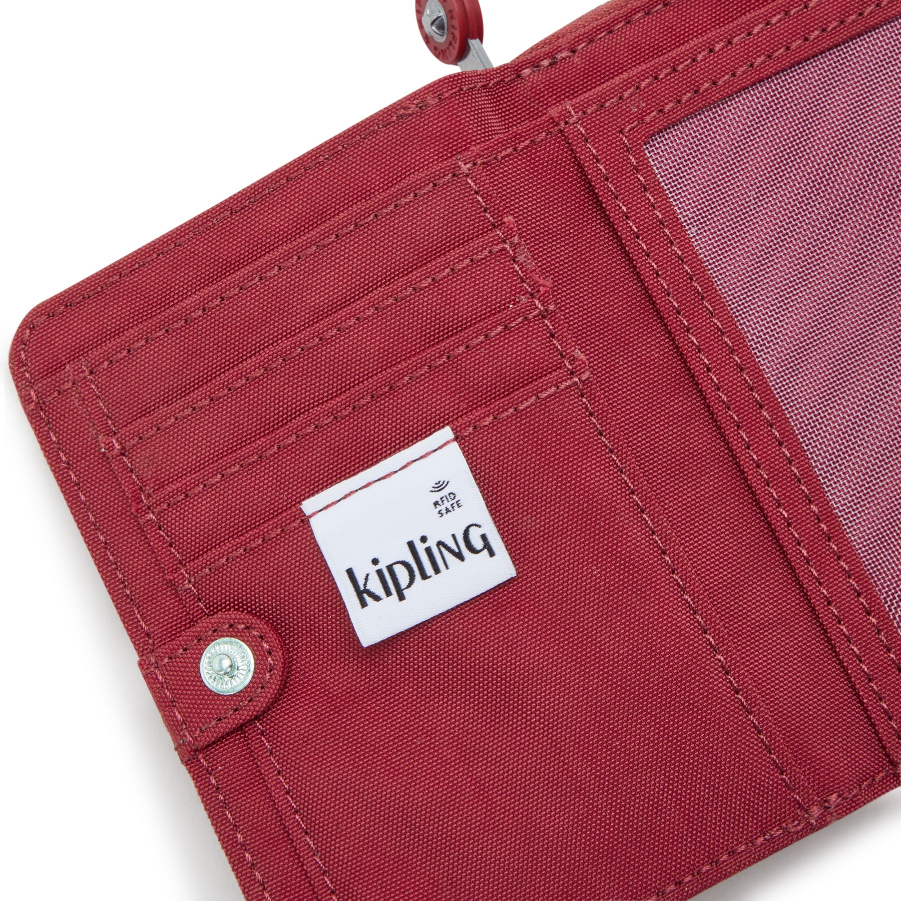MONEY LOVE Portefeuille Moyen RFID - Funky Red