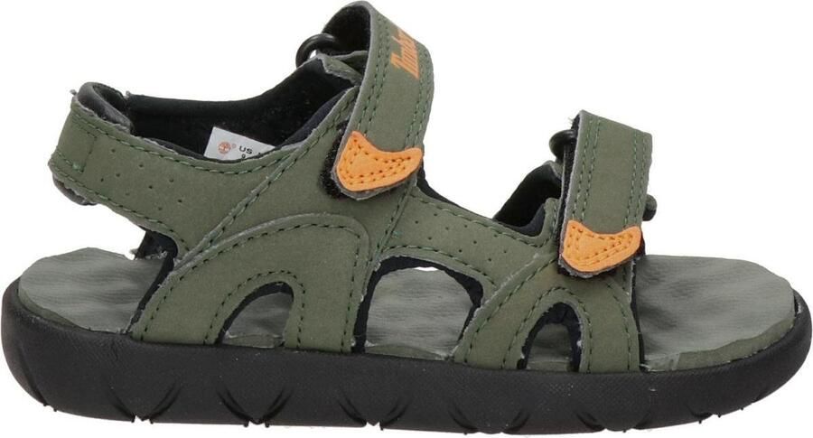 Timberland Kid's Perkins Row 2-Strap Sandal Sandalen olijfgroen