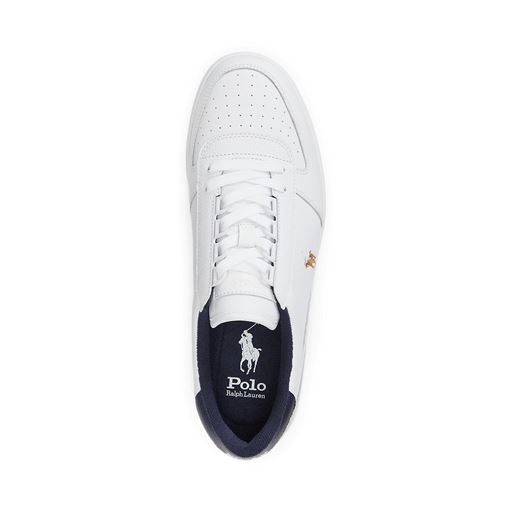 Ralph Lauren Court Sneakers, White, 46
