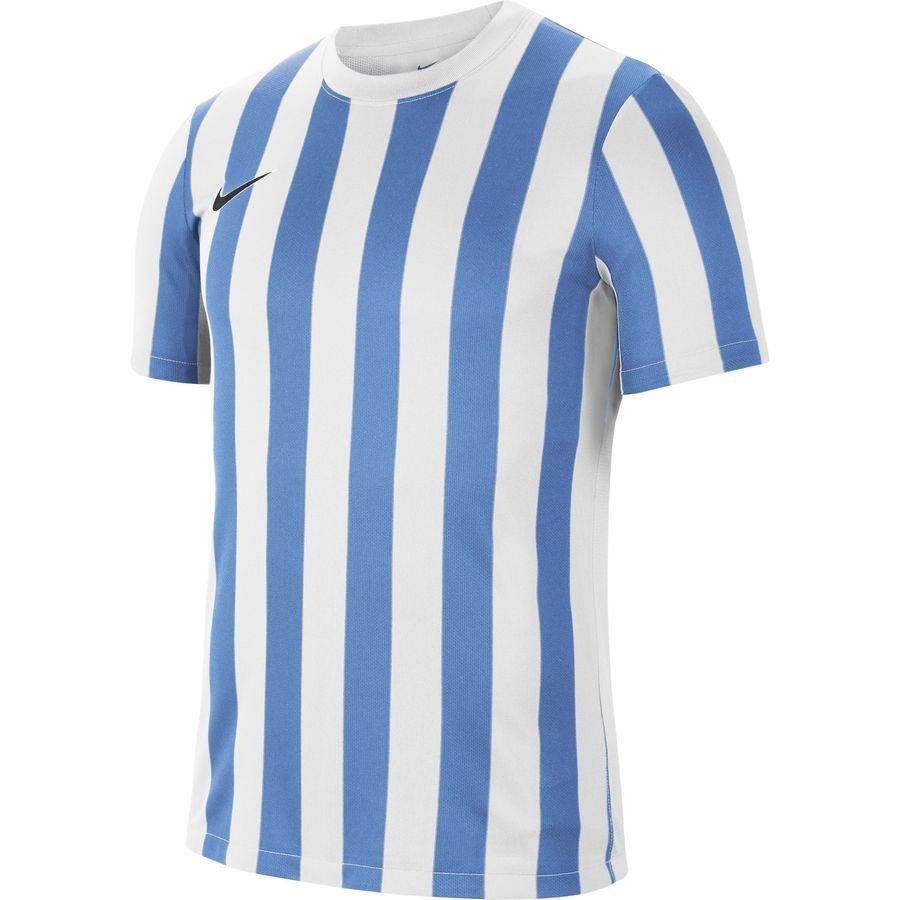 Nike Maillot DF Striped Division IV - Blanc/Bleu/Noir Enfant
