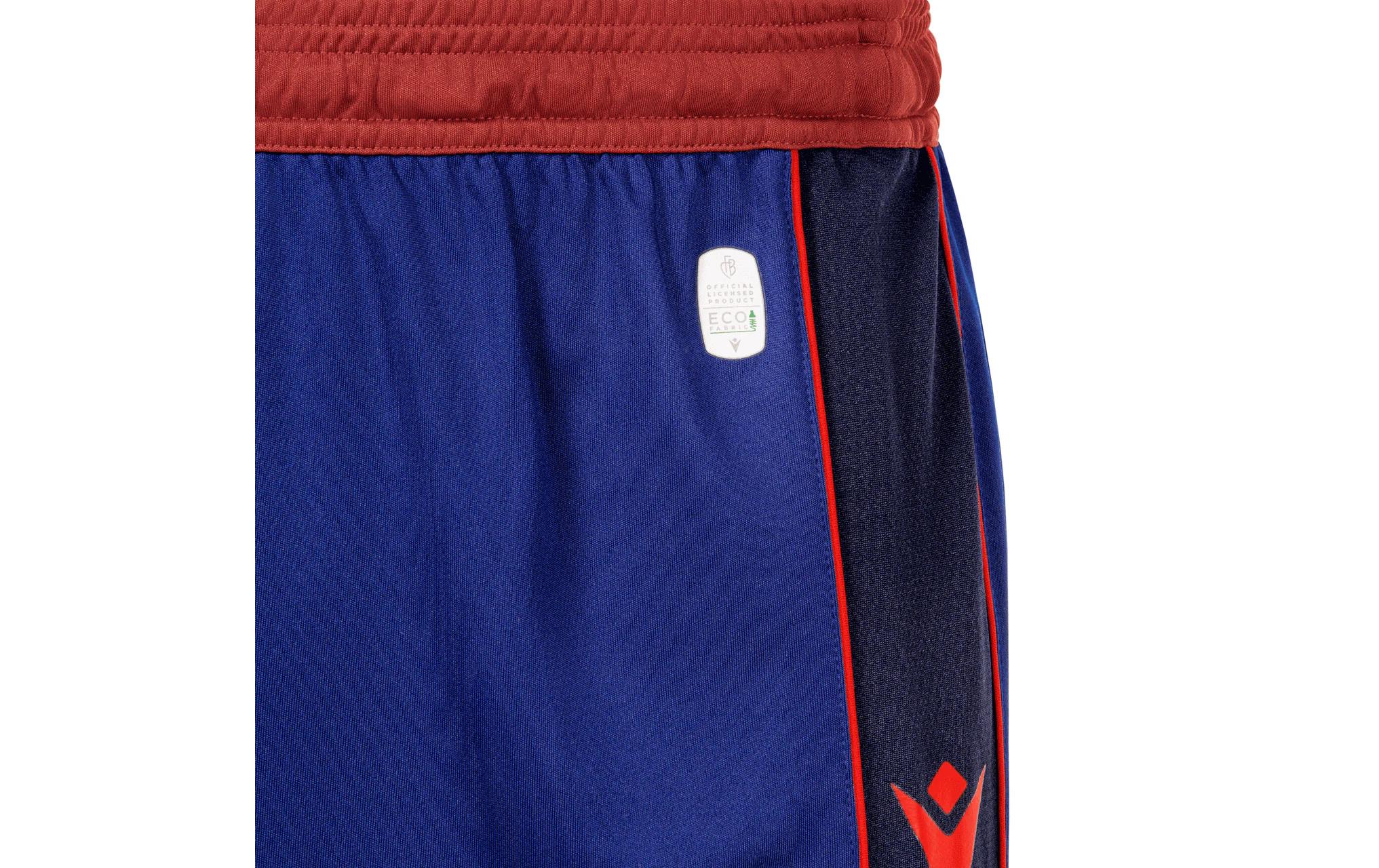 Home Short Junior 25/26 140, Blau/RotHeimshorts des FC Basel für die Saison 2025/26
