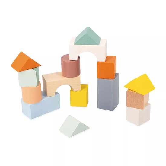 Chariot de Cubes Escargot Sweet Cocoon   de               Janod