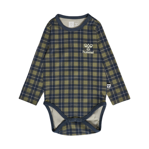 hummel Tim Langærmet Body, Ombre Blue 92 cm