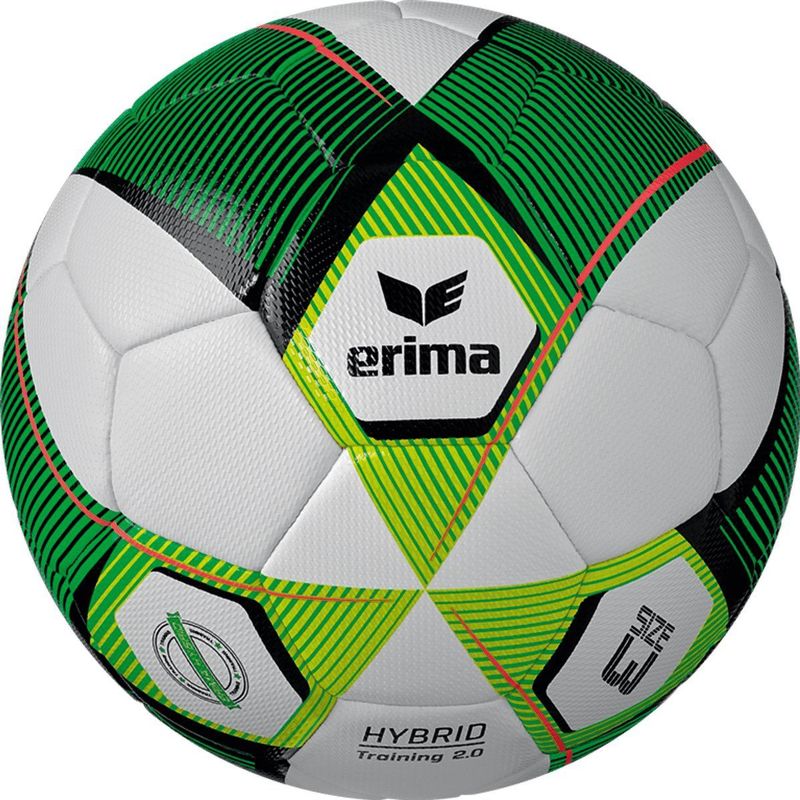 Erima - Hybrid Training 2.0 - Trainingsbal - Green / Lime - Maat 3