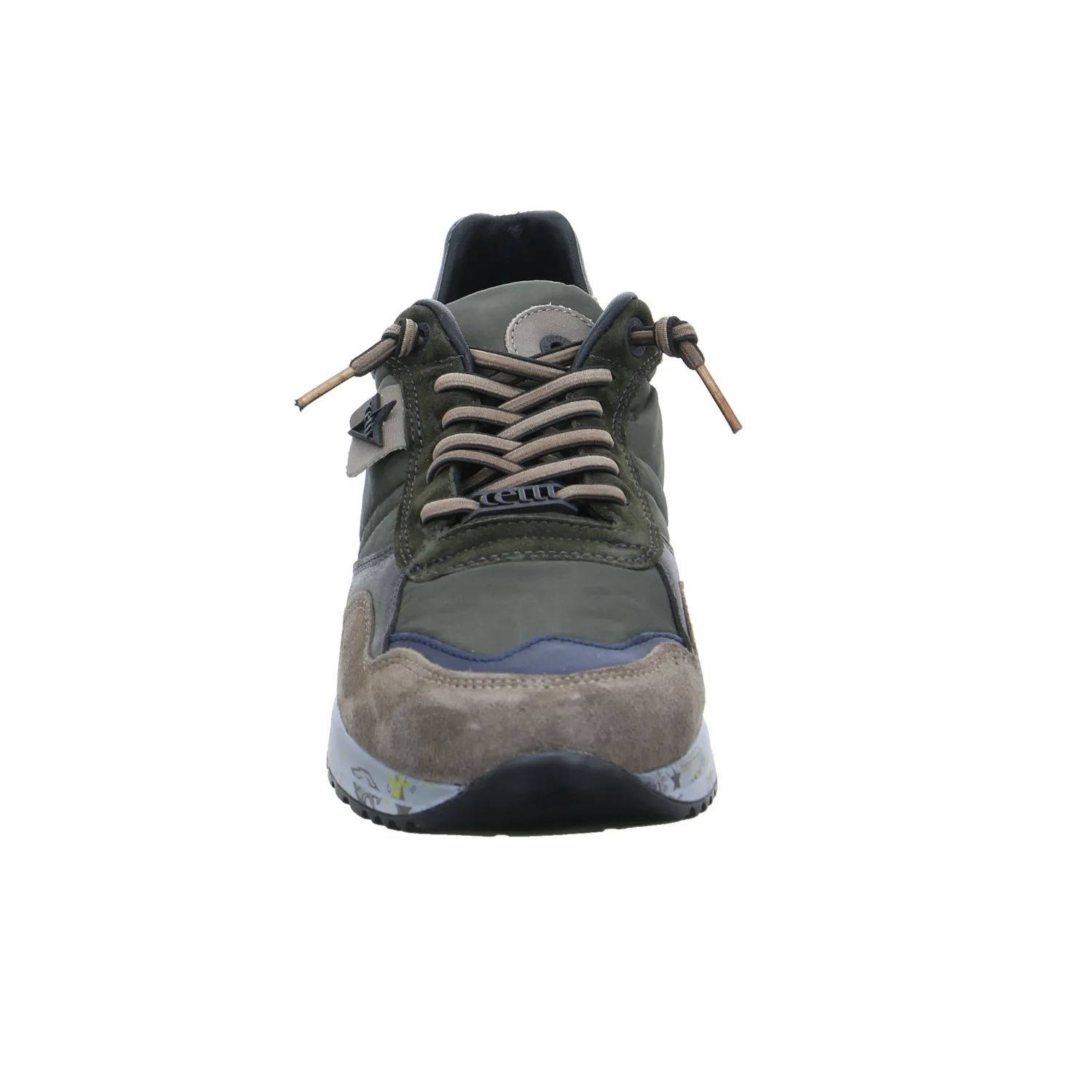 CETTI Halbschuhe Sneaker Khaki Leder