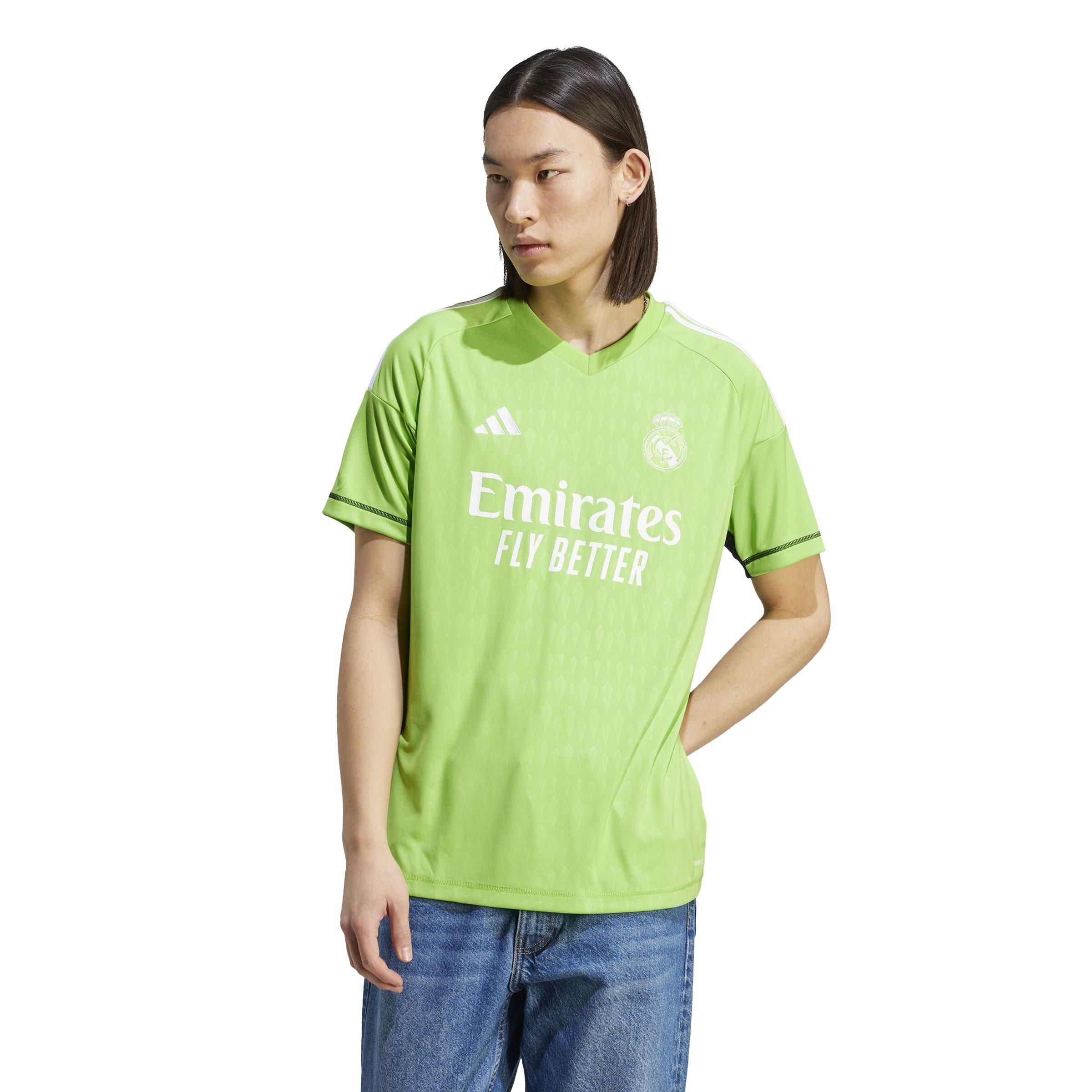 adidas Real Madrid Condivo 22 Home Goalkeeper Shirt Adults