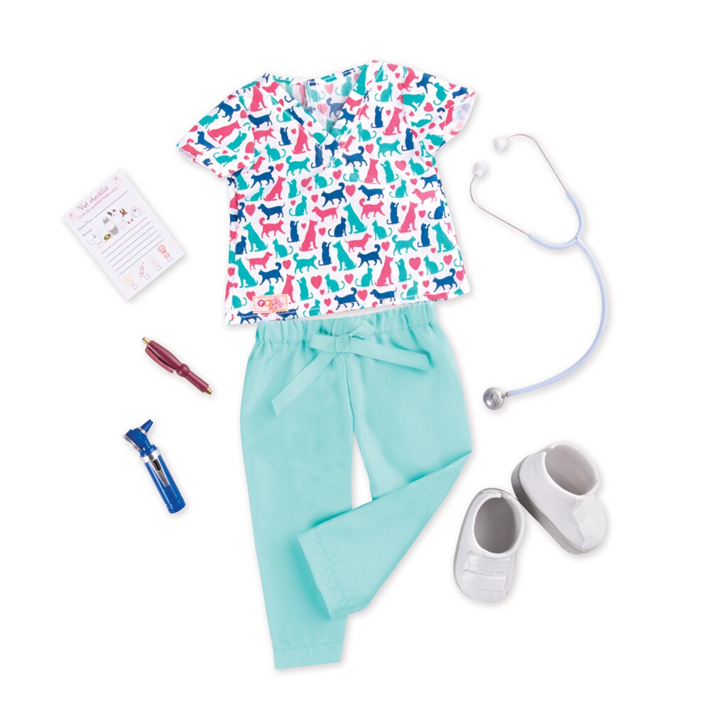Our Generation Outfit Tierärztin mit Style für 46 cm Puppen