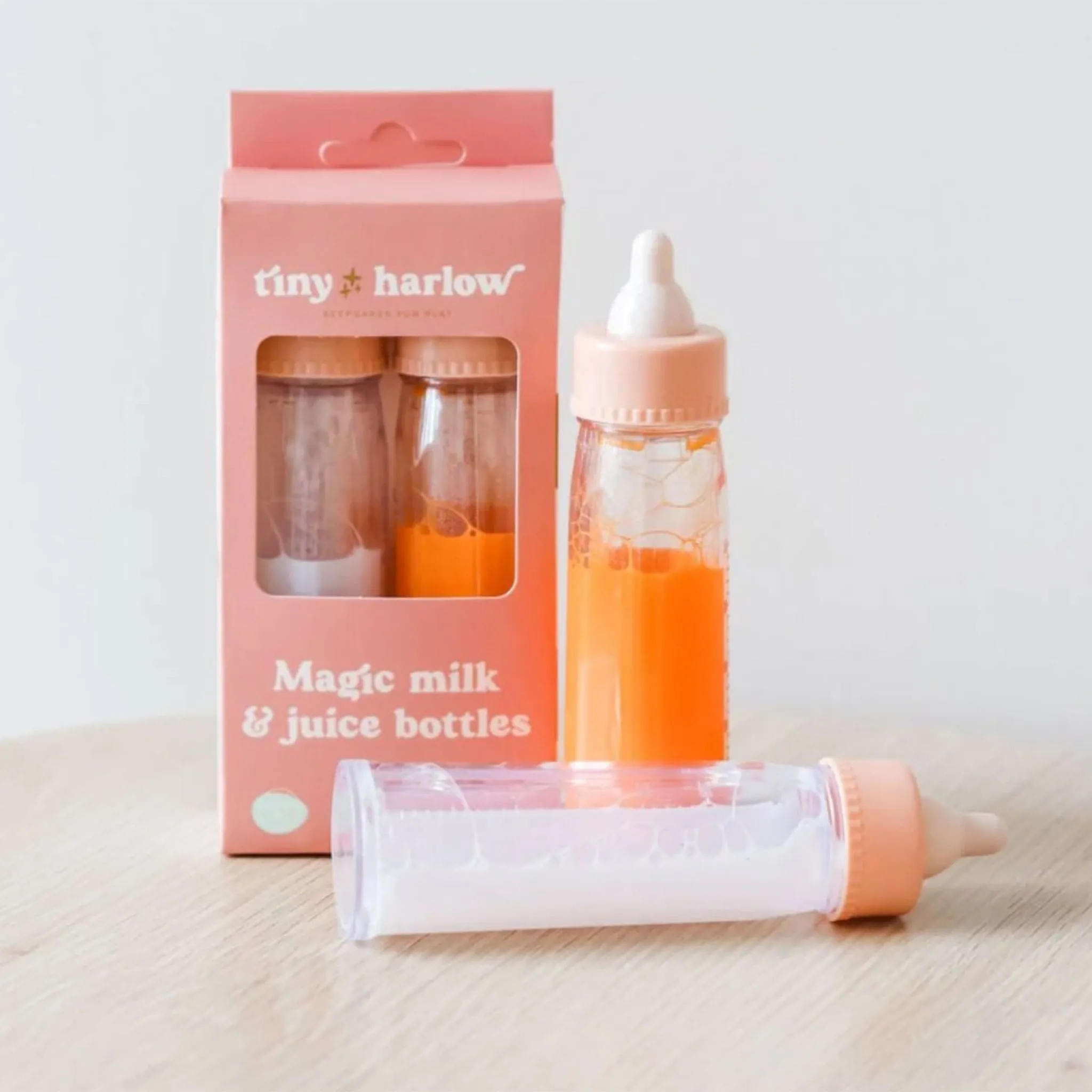 Tiny Harlow Bouteilles Magiques de Lait et de Jus pour Poupée