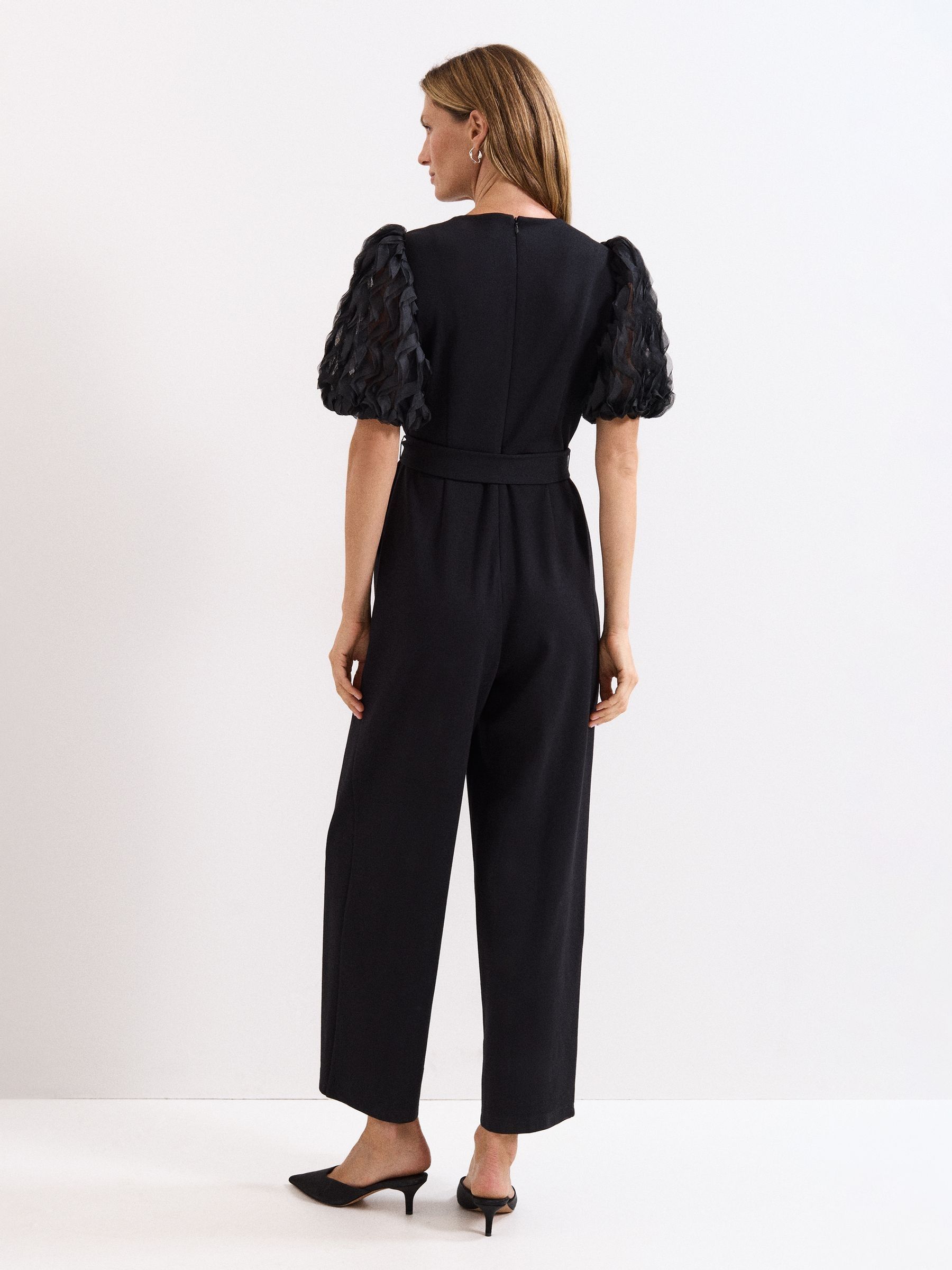 Phase Eight Anda Puff Sleeve Jumpsuit