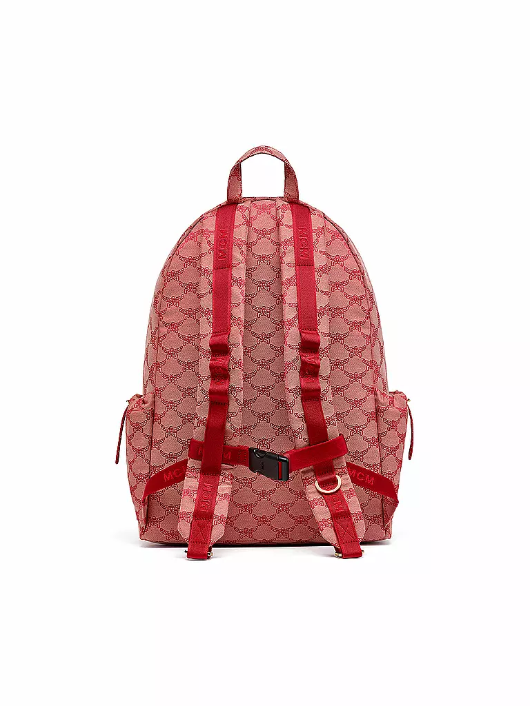 MCM Rucksack LAURETOS VALENTINE Medium rot