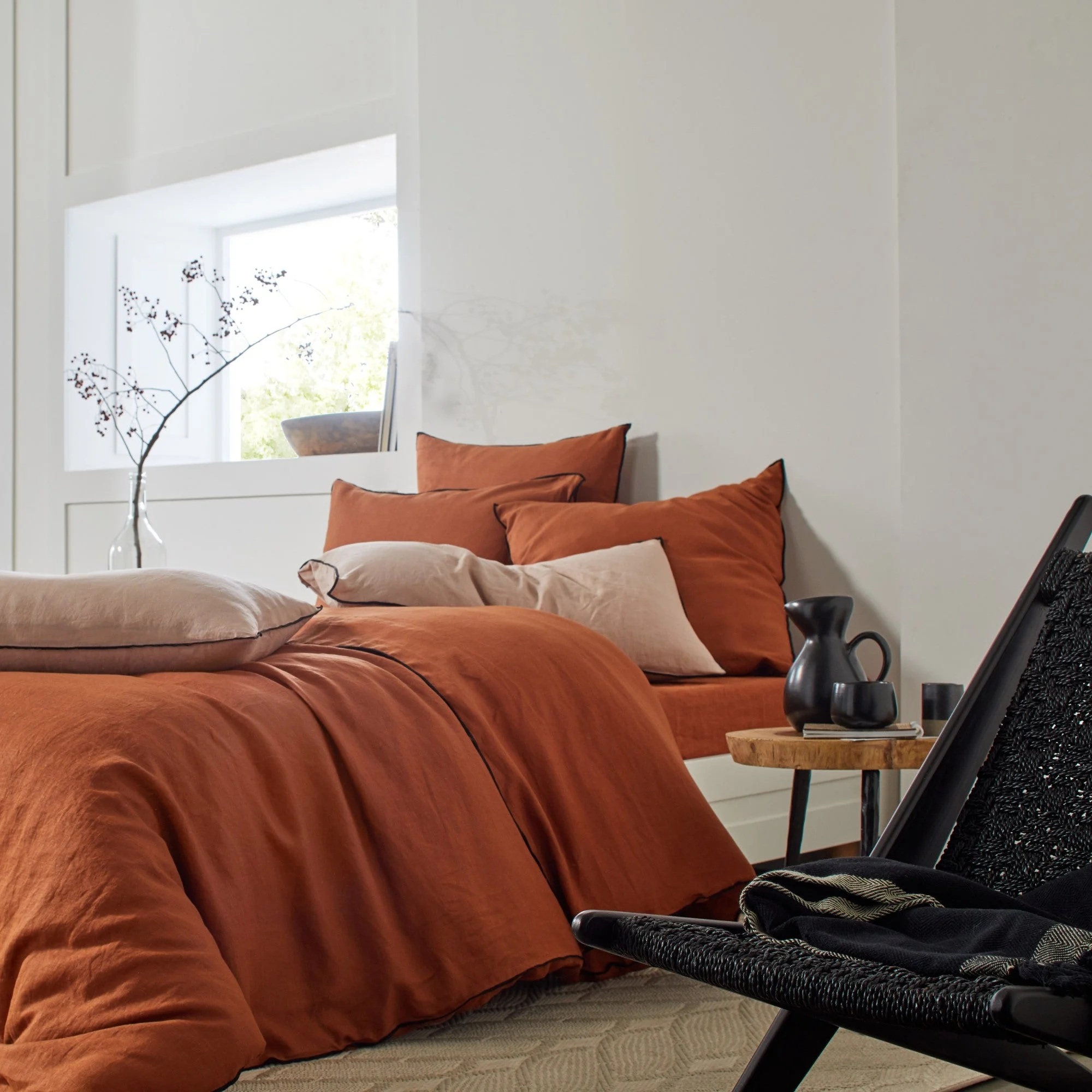 CARLINA - Housse de couette | Orange
