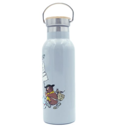 Flåklypa Drikkeflaske Retro 500ml<br>Holder godt på kalde drikker!