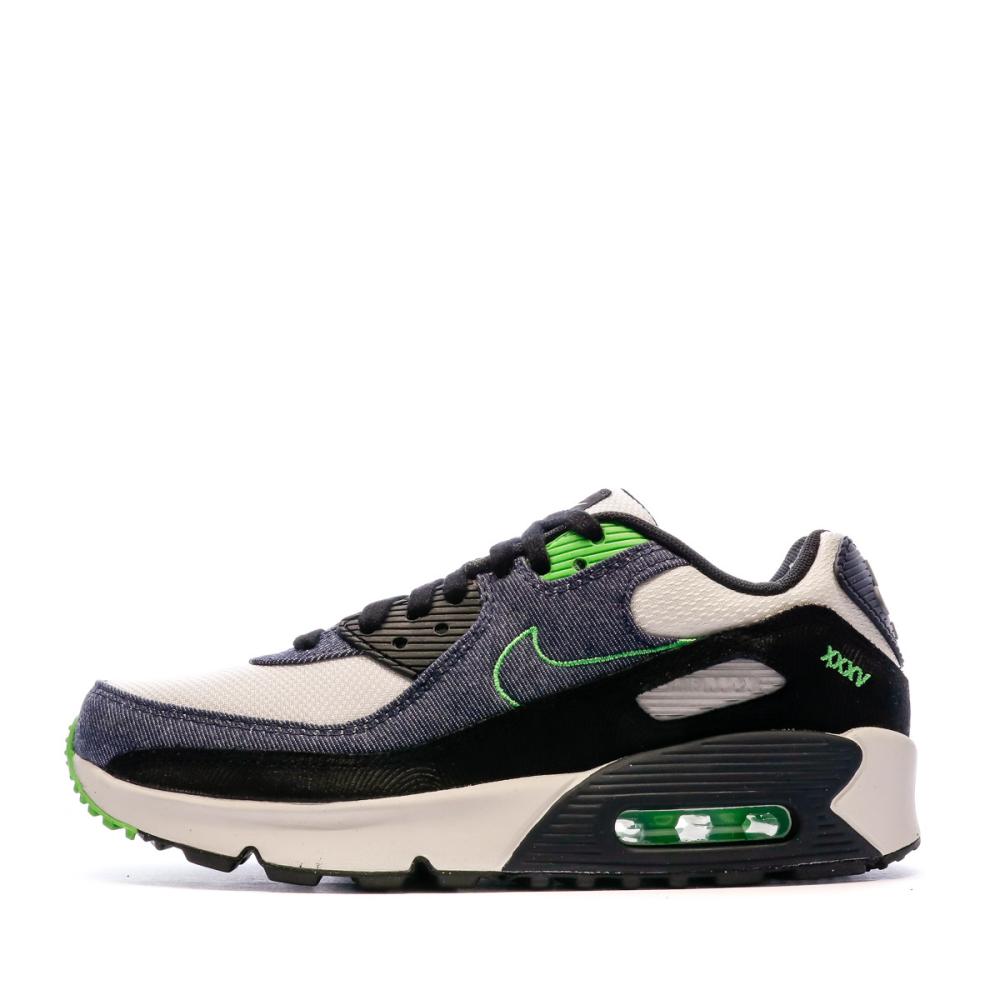 Nike Air Max 90 Bleu Jeans Garçon Nike