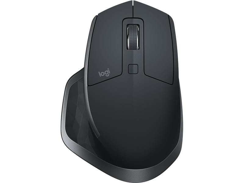 Logitech Maus MX Master 2S graphite Präzisionsmaus mit «Logitech Flow»-Technologie