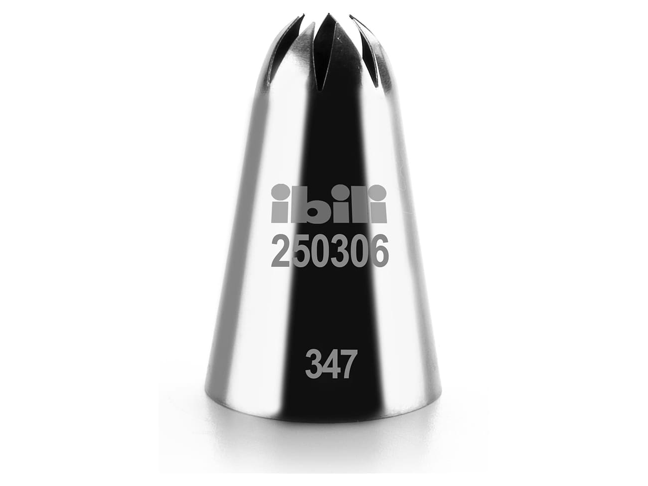 Douille inox - étoile fermée - Ø 9 mm - Ibili