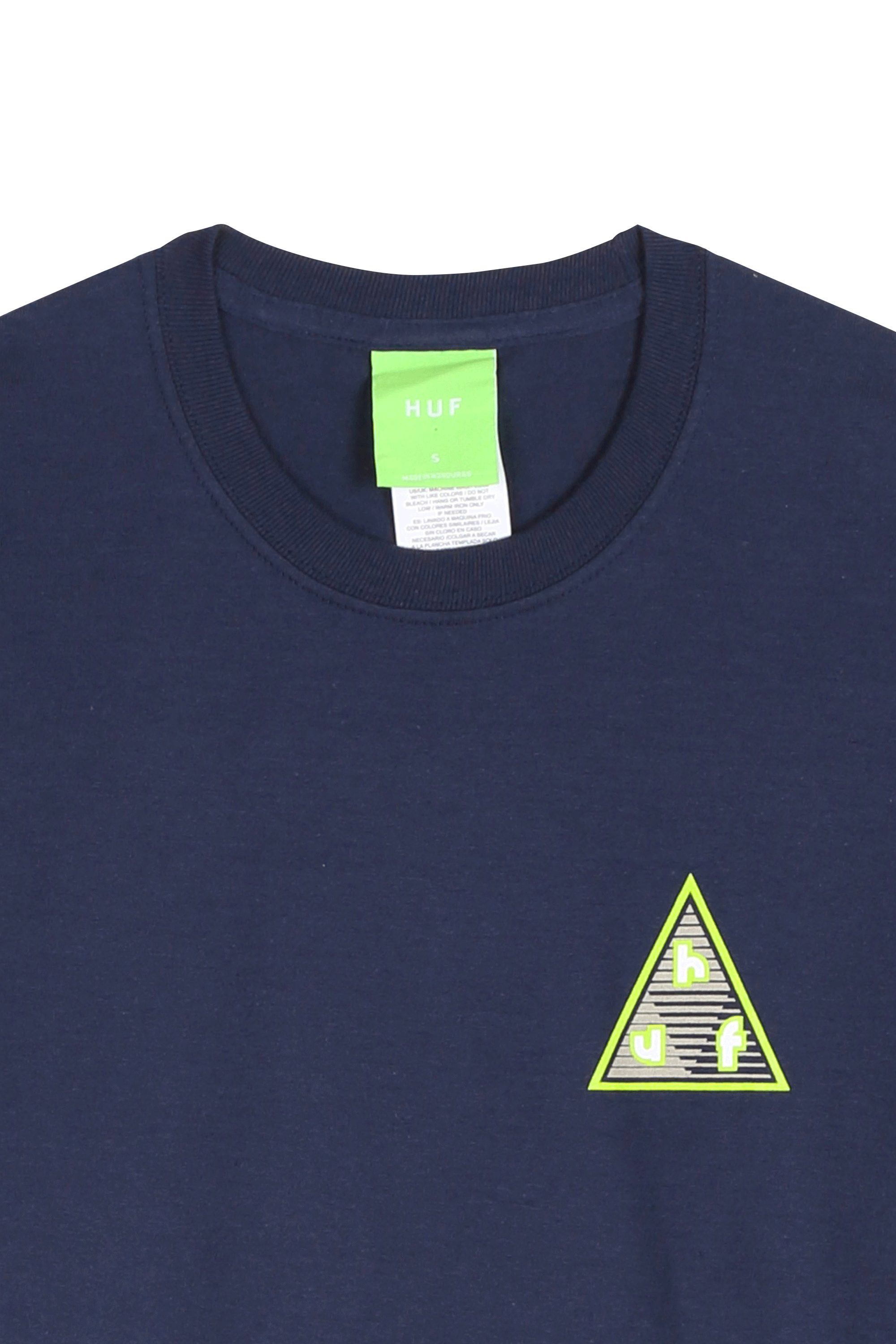 HUF T-SHIRT HIGH ADVENTURE Bleu