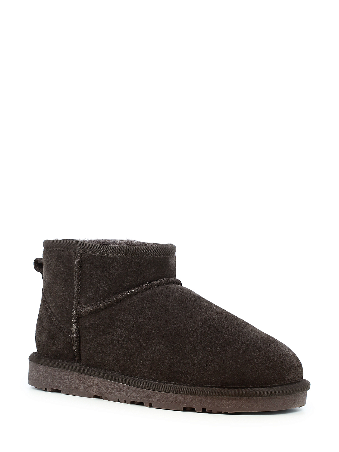 Rugged Gear Urban dark brown suede water resistant
