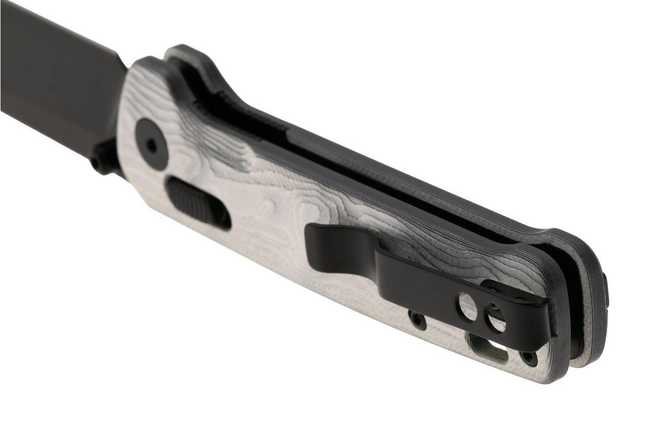 QSP Knife Penguin Glyde QS130GL-G2 PVD 14C28N, Aluminium Foil G10, zakmes