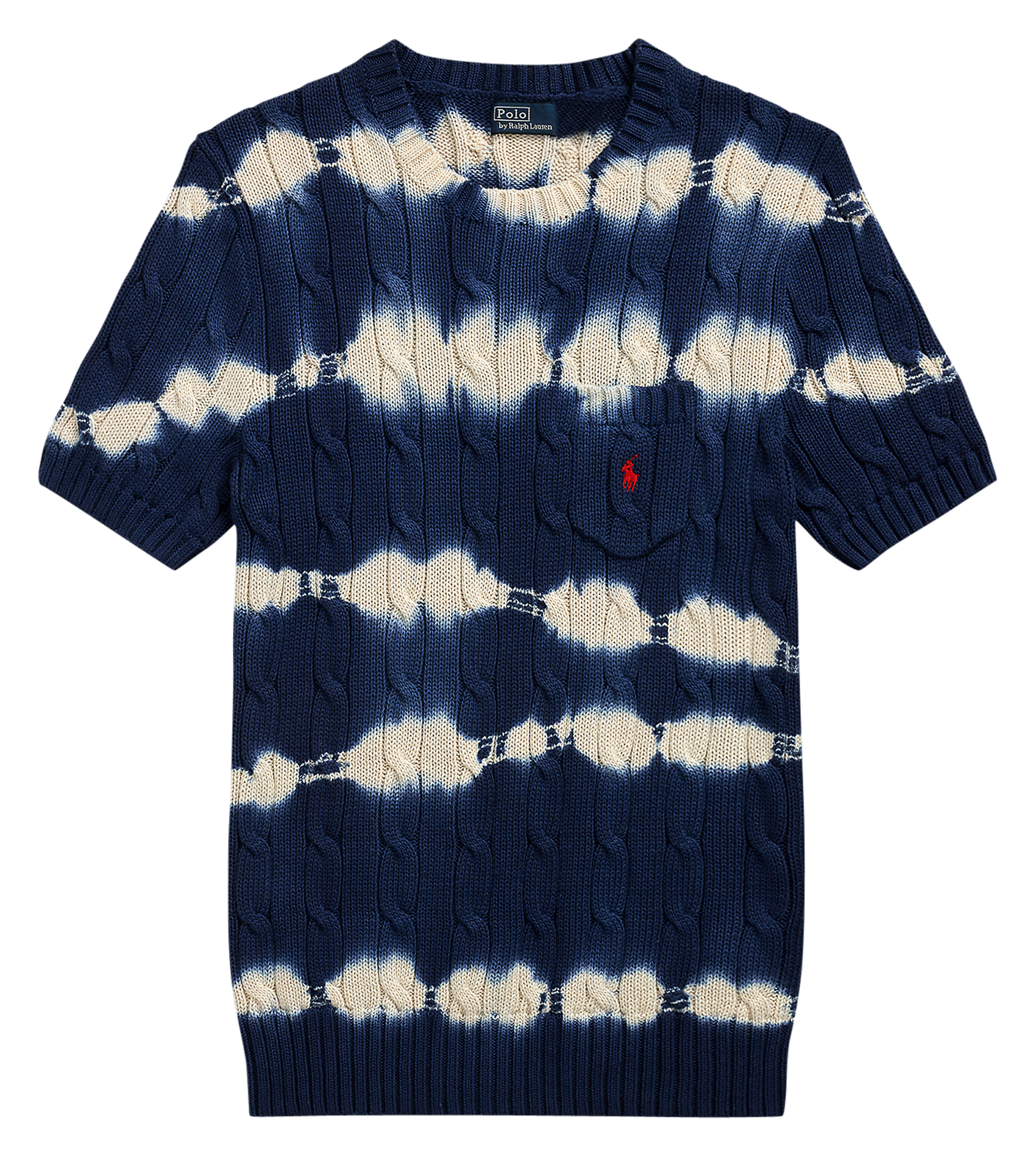 Pull droit en coton | Multicolore