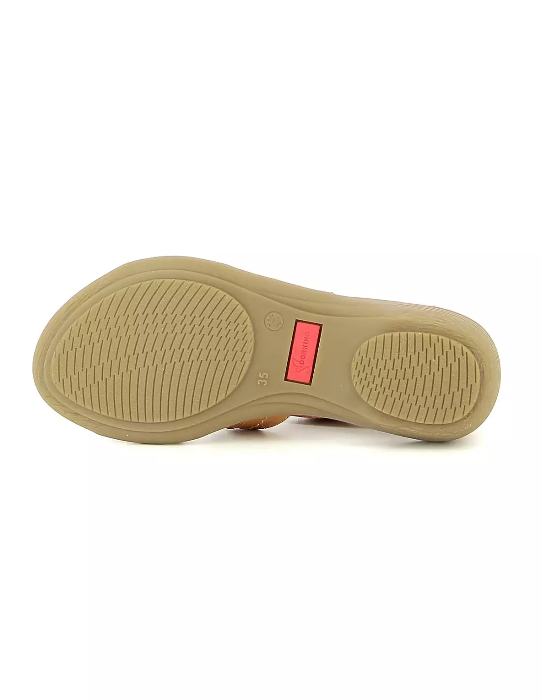 DORKING SAMUN - Sandales & nu-pieds Camelnaranja