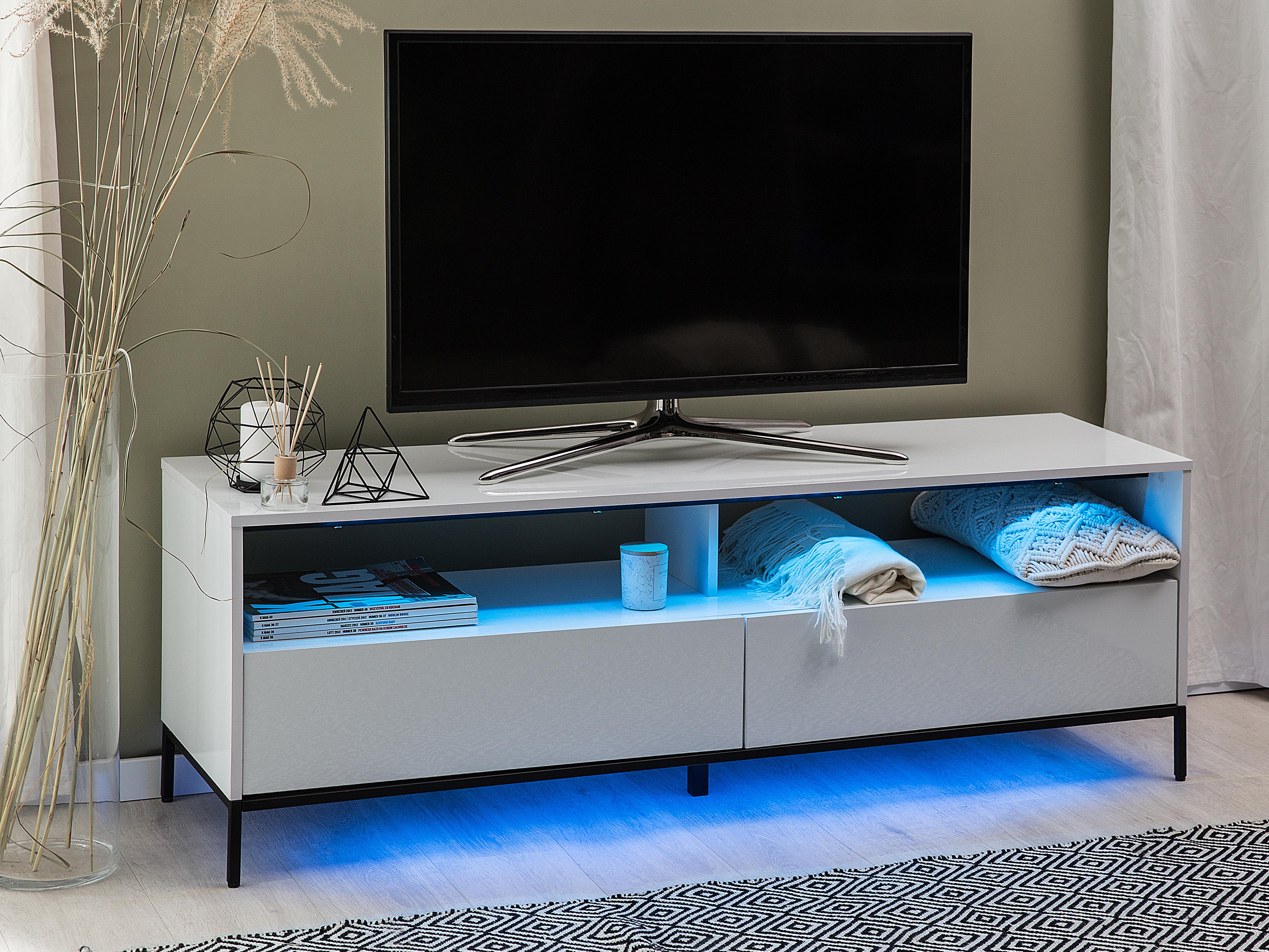 TV-meubel LED SYDNEY Wit