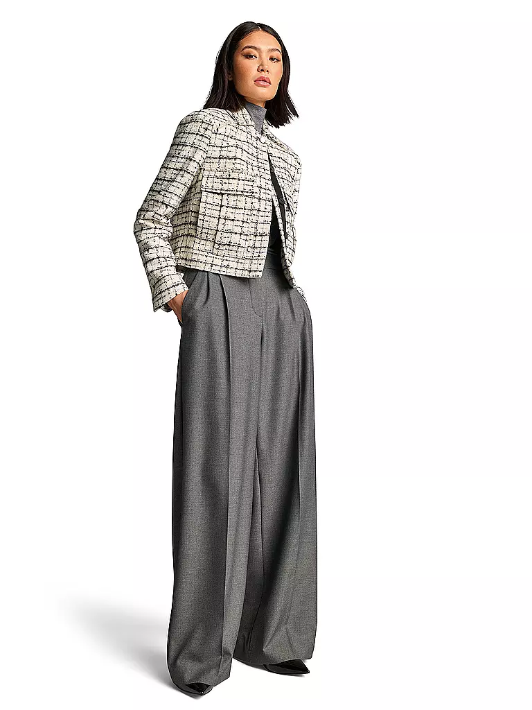 RIANI Hose Wide Fit grau