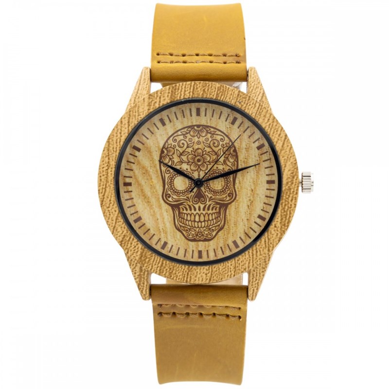 Montre Homme CHTIME bracelet Cuir Marron
