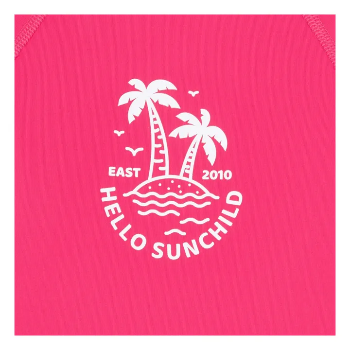 Sunchild T-shirt Anti-UV Sacohello | Rose fuschia