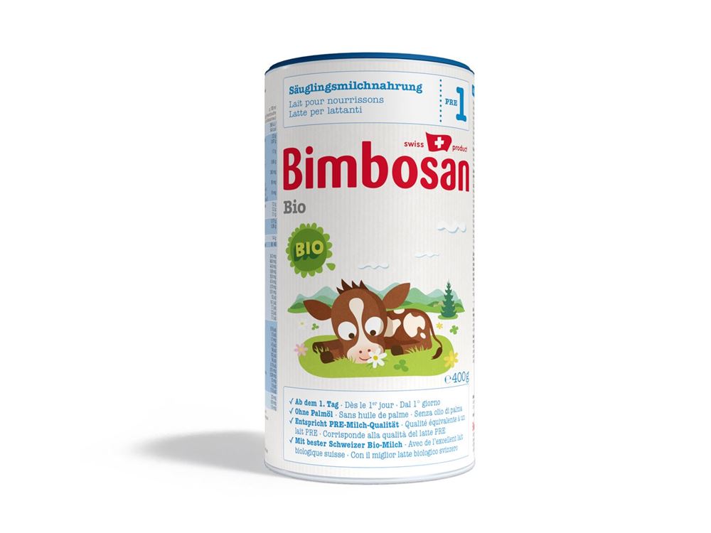 BIMBOSAN Bio 1 Säuglingsmilch Plv Ds 400 g