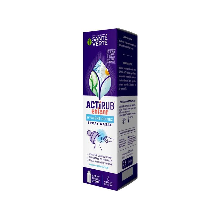 Actirub Enfant hygiène du nez spray nasal 120ml