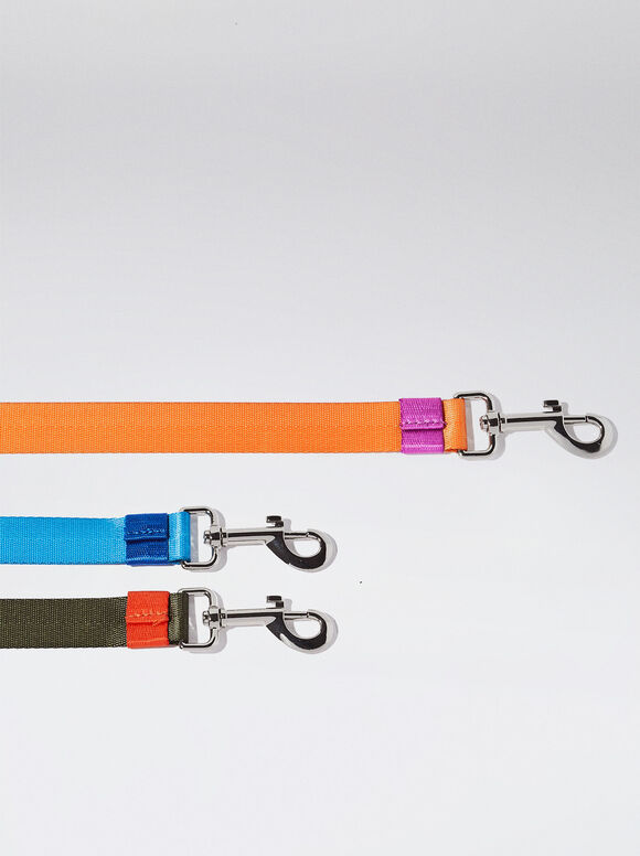 Guia personalizável para cães - Laranja