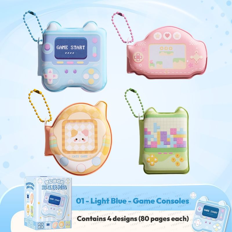princesseria - Cartoon Mini Sticky Note Sleutelhanger (Verschillende ontwerpen)