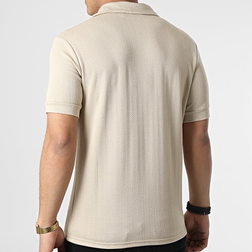 Polo Manches Courtes UY794 Beige